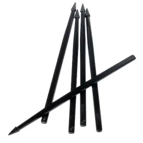 Happy Hour Supplies 738759999756 Pack Of 1000 Black 3.5 Inch Arrow Cocktail/food Pick