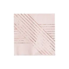 Harlow & Grey 039853110369 Amethyst Party Napkin Set 60 Ct 5 Inch Cocktail Napkins Disposable Paper Napki