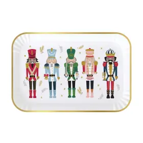 9566899p Harman - Merry Nutcracker 7 Inch X10.5 Platters/plates