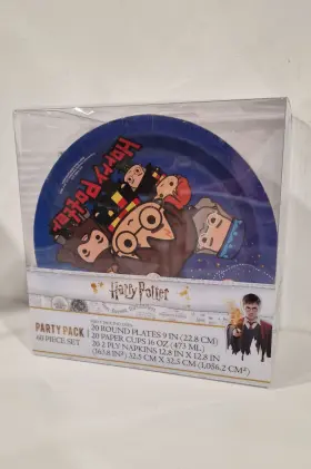 Harry Potter 812286030554 Party Pack 60 Piece Set New