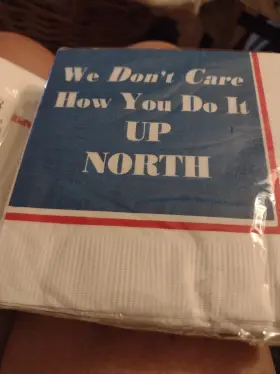 Haut Papier 092611293216 Beverage Napkins- Inch We Donftt Care How You Do It Up North . 2 Pack