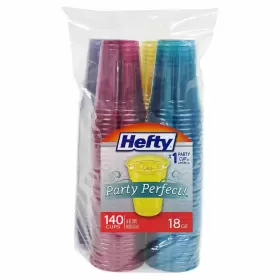730181 Hefty Party Perfect Cups 18 Ounce 140 Count