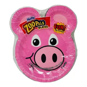 Flm01253 Hefty New Sealed Zoo Pals Paper Plates Party Edition 2023 - 15 Count 1 Pack