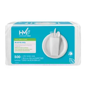 11596 Highmark Eco Napkins 11.5 Inch X 12.5 100% Recycled Wht 500-pk