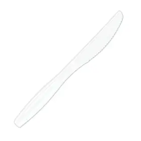 3585490690 Highmark Plastic Utensils Medium-size Knives White Box Of 1 000
