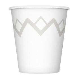 Highmark 735854714871 Paper Hot Cups 10 Oz Printed White Pack Of 50