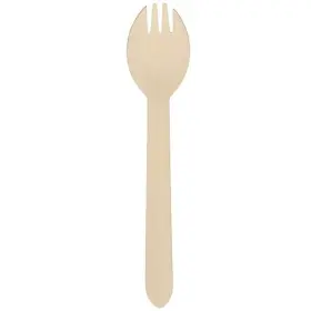 Hoffmaster 074031296138 6 Inch Wooden Sporks 1000 Ct