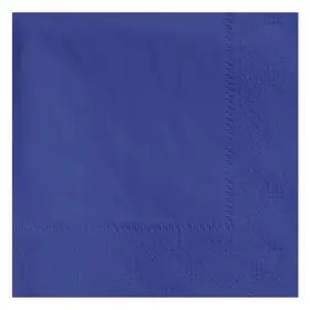 180322 Hoffmaster Navy Blue Beverage Napkin 9.5 X Inch - 1000 Per Case