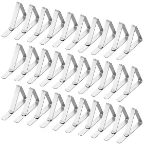 B07s6nrd1c Hoosun Tablecloth Clips 30 Packs Table Cloth Holder Stainless Steel Outdoor Ta