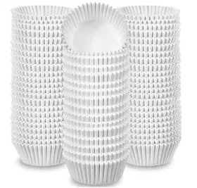 Houzzkingz Usa 850010839912 100 Jumbo Cupcake Muffin Liners 2 1/4 Inch X 1 7/8 White Houzzkingz Usa 850010839912 100 Jumbo Cupcake Muffin Liners 2 1/4 Inch X 1 7/8 White