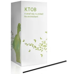 Hsklock 634759384847 100% Biodegradable Plantbased Stir Sticks Plasticless Cocktail Straws Great For