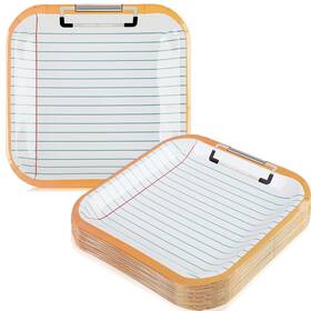 Hushee Dun-hushee-3162 48 Pcs Back To School Notebook Paper 9 Inches White Light Blue