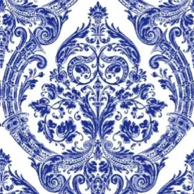 Ideal Home Range 686423379000 Boston International Ihr 3-ply Paper Napkins 20-count Cocktail Size Blue Gr