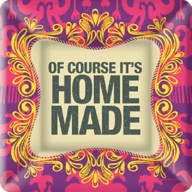 Pek890023 Ideal Home Range Of Course Its Homemade 7 Inch Square Paper Plates 8/pkg Lot 6 Pkgs