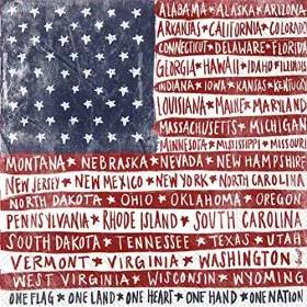 Ihr Ideal Home Range 686423707612 Boston International 3-ply Paper Napkins 20-count Cocktail Size Flag Na
