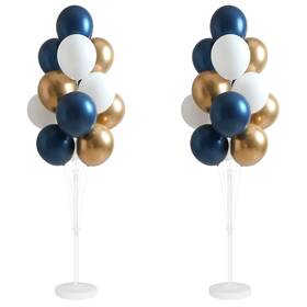 Imisno B0b56jryb7 Balloon Column Kit For Floor- Set Of 2 Columns With Stand Base And Pole