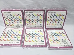 Imports Burnaby 746851854910 6 Pack Cocktail Beverage Paper Napkins Inch If The Shoe Fits... Buy Every Color 180