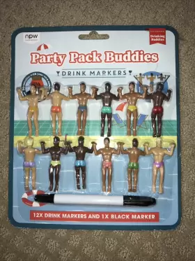 Npw61407 Inevitable Party Drinking Buddies Edition Bumper Pack Drink Markers
