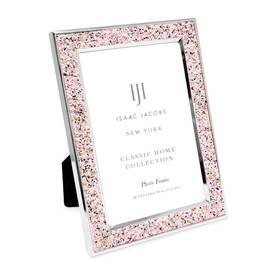 Isaac Jacobs 191631062441 4x6 Cupcake With Silver Metal Glitter Vertical And Horizontal Pictu