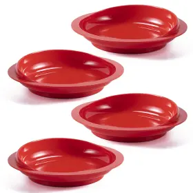 Jayour 197644548163 4 Pack - Anti-spill Scoop Plate With Lip Edge Eating Utensils For Elderly P