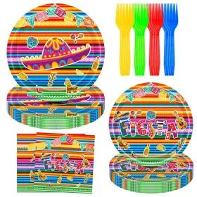 Jestar 739804523247 Fiesta Party Decorations Mexican Cinco De Mayo Carnival Decora