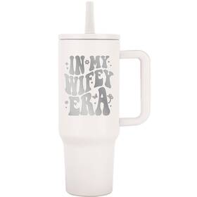 Jetikon Yy-111124 40oz Stainless Steel Insulated Tumbler With 40 Ounces Pale Pink