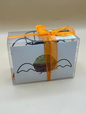 Jo-ann 894429333803 Halloween - Bat Cupcake Holders Set Of 4 Jo-ann Stores New