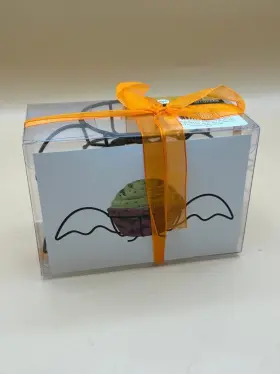 Jo-ann 894429333803 Halloween - Bat Cupcake Holders Set Of 4 Stores New