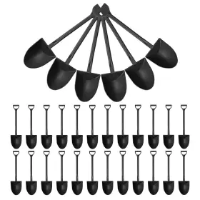 Jobvert 789007964422 100pcs Mini Shovel Spoons For Desserts Individual Packing Disposable Sh