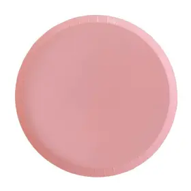1069.tmp.03 Jollity & Co Shade Amaranth Pink Checkered Dinner Plates - Pack Of 8 Disposable Party Plat