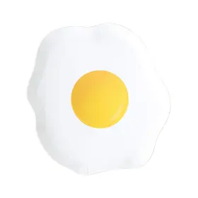 Jollity & Co 812450032315 Yolks On You Dessert Plates