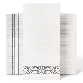 Jolly Chef 768894147767 100 Disposable Hand Towels Soft And Absorbent Count Silver