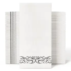 Jolly Chef 768894147767 100 Disposable Hand Towels Soft And Absorbent Count Silver