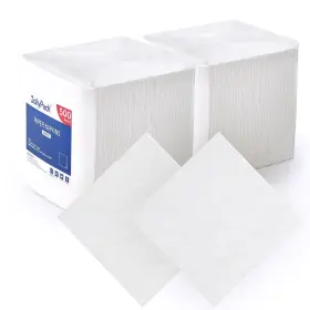 Jk-fxzj-5 Jollypack 1000 Count White Paper Napkins - 1-ply 6.5 X Folded Bulk Dispos