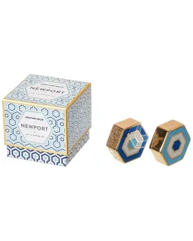 30504859910000 Jonathan Adler Newport Salt And Pepper Set Blue