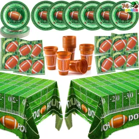 11119 Joyin 74 Pcs Football Game Day Party Supplies Pack-18 Themed Cups 1