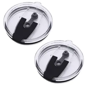 Lid-bk-01 Jxjyzln Replacement Tumbler Lids Spillproof 30 Oz Plastic Black