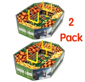 01110803 Jyusmile 4xp4dql/g4/01110803 Football Paper Food Tray Kit 2026 Party Supplies Disposable Snack Bowl