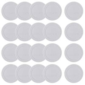 Kalione 559527 1 Dlyjbieq 20 Pieces Rubber Bottoms For Sublimation Tumblers Anti-slip 2.2 Inches Gray