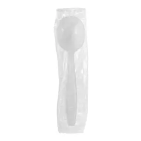 U3532w Karat 815812019986 5.6 Inch Poly-wrapped Heavy-weight Disposable Soup Spoon White Pack Of 1