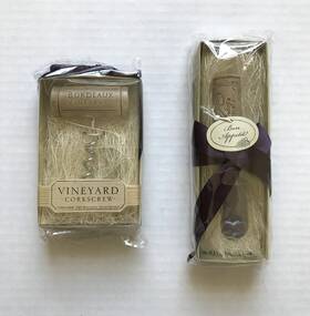 Kate Aspen Ka25080na New Bordeaux Vineyards Corkscrew And Vintage Reserve Spreader - Sealed