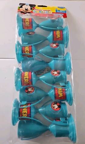 Kids Party 013051460129 Mickey Mouse Clubhouse Disney Birthday Favor Toy Plastic Trophies