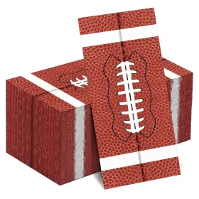 Tn0575 Kochorie New 100 Pieces Football Napkins Disposable Party 7.8 X 4.3 Inches Paper Cocktail