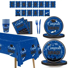 Agp-001 Kohimit 2025 Graduation Party Supplies Plates Napkins Banner Cups T