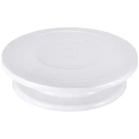 Co149 Kootek Cake Stand 11 Inch Rotating Turntable For Decorating White