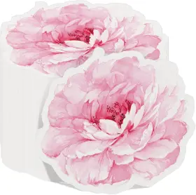 Fe-kosiz-1190 Kosiz 100 Pcs Floral Paper Napkins Flower Shape Cocktail Disposable