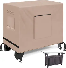 Amw000166 Kovshuiwe K Outdoor Table Casing For 36 Inch Keter Unity 36l X 30w 35h Khaki