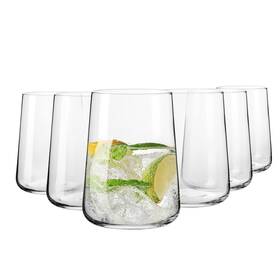 Krosno Hyy2610 Infinity Drinking Glasses Set Of 6 Count Pack 1 Transparent