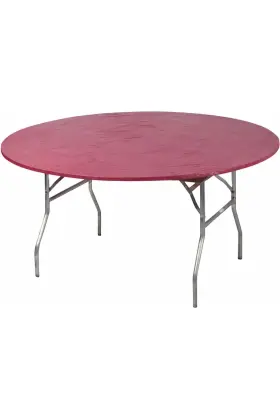 60pk-b Kwik-covers Blue Custom Fit 60 Inch Round Table Cover Reusable Set Of 4 New