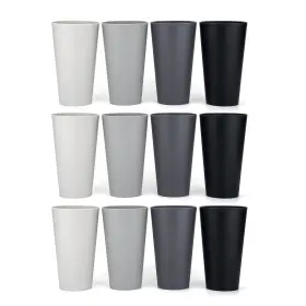 Xg136-4 Kx-ware 32-ounce Plastic Tumblers Large Drinking Glasses 32 Oz Grey Stone Xg136-4 Kx-ware 32-ounce Plastic Tumblers Large Drinking Glasses 32 Oz Grey Stone